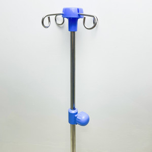 Soporte IV Heng Longhao A-01A-02A-03, Poste Telescópico de Acero Inoxidable para Uso en Camas de Hospital - Product Image 3
