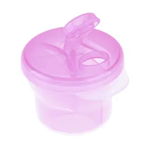 New 3 Layers Rotating Baby Infant Food Storage Milk Powder Dispenser Container Box