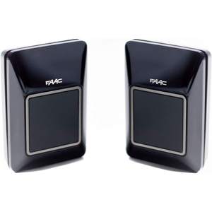 Paire de capteurs photocellules muraux Faac Xp 30B IP54 pour opérateur de portail de bus - Product Image 1