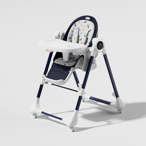 Chaise haute pliable stable et économique pour bébé, idéale pour l'allaitement, le sevrage, la coiffure, la plage et les repas - Product Image 6