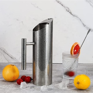 <span class=keywords><strong>Pichet</strong></span> d'eau épaissi antirouille à Silhouette mince en <span class=keywords><strong>acier</strong></span> <span class=keywords><strong>inoxydable</strong></span> 304, cadeau de pendaison de crémaillère - Product Image 4