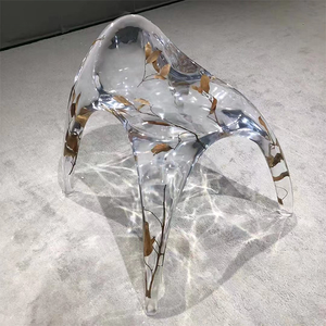 เก้าอี้เรซิ่นใส Casa Fashional Crystal,เก้าอี้เรซิ่นอีพ็อกซี่ดีไซน์ใหม่ - Product Image 2