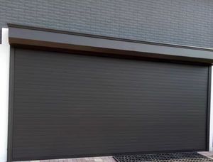 <span class=keywords><strong>Porte</strong></span> de <span class=keywords><strong>garage</strong></span> à enroulement en alliage d'aluminium, antivol, design moderne, résistante au vent, pour usage domestique, fonctionnement <span class=keywords><strong>automatique</strong></span> ou manuel - Product Image 2