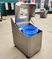 RVS Saladeslinger Fruit- en Groentespinner Centrifugale Droger Ontwateringsmachine