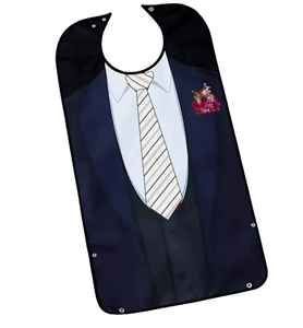 Waterproof Women Men Customized <strong>Funny</strong> Elderly <strong>Adult</strong> <strong>Bib</strong> Pattern Washable Patients Eating Feeding <strong>Bibs</strong> - Product Image 6