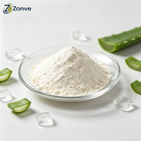 Poudre de feuilles d'aloe vera lyophilisée de haute qualité, poudre d'aloe vera naturelle utilisée dans les produits de soin de la peau et les aliments fonctionnels