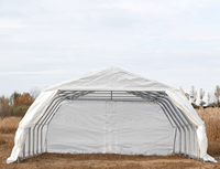 Bâche portative extérieure en acier, bâche en PVC, auvent enroulable pour voitures, tente automatique pour garage ou stockage extérieur