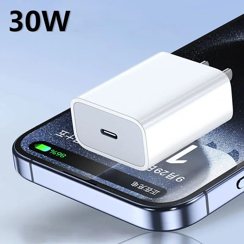 US PD 30W PD3.0 portable fast charging adapter original type c usbc wall charger with FCC for iphone Samsung