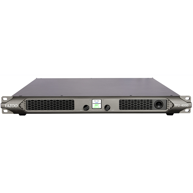 Light Weight OEM Two Channel 2*4000W 1U Digital Screen High Power Amplifier Amplificador Digital 1U Switching Power Amplifier