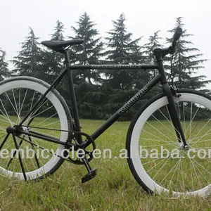 China Gemaakt Concurrerende Prijs 700C Nieuwe Model Single Speed Fixie Fixed Gear Fiets Baanfiets