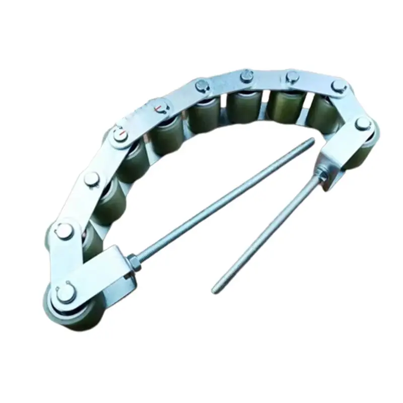 50*50MM 6 7 8 9 10 Rollers 6202 Canny Escalator Tension Chains For Escalator Step Chain Parts with 60MM Pitch