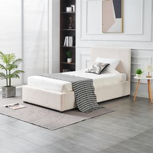 <span class=keywords><strong>Lit</strong></span> rembourré simple avec rangement, cadre en bois, haute qualité, prix <span class=keywords><strong>d</strong></span>'usine - Product Image 3