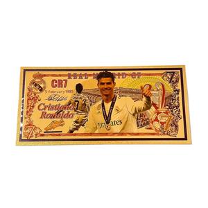 Collezione di banconote placcate in oro 24K <span class=keywords><strong>Cristiano</strong></span> <span class=keywords><strong>Ronaldo</strong></span> 9 Designs 2026 - Product Image 5