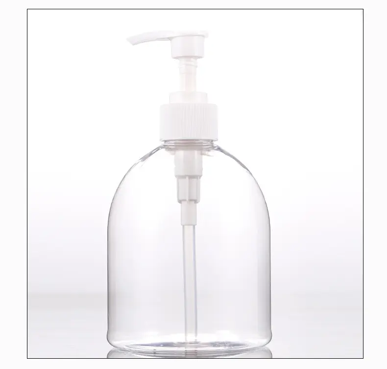 ポンプボトル500mlペットプラスチック消毒剤包装スプレーポンプボトル洗剤用中国メーカー