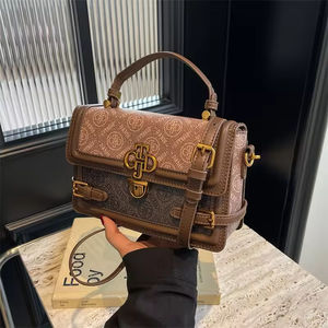 Sac fourre-tout décontracté de luxe neuf d'usine pour femmes et filles, sac sous le bras, dessus ouvert, en cuir PU imperméable, taille et couleur personnalisables - Product Image 2