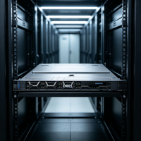 Tata Letak Internal Modular Perawatan Mudah Kinerja Tinggi Prosesor Ganda Mesin Virtual Rak Server Server R660