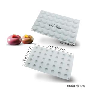 Molde de silicona de cilindro redondo 3D para hornear <span class=keywords><strong>Mousse</strong></span> pastel caramelo Chocolate galleta pastel decoración molde redondo <span class=keywords><strong>Mousse</strong></span> pastel molde - Product Image 4