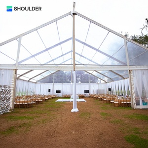 Carpa <span class=keywords><strong>de</strong></span> <span class=keywords><strong>Boda</strong></span> <span class=keywords><strong>de</strong></span> Lujo Transparente, Carpa con Techo <span class=keywords><strong>de</strong></span> PVC Impermeable para Fiestas, Estructura <span class=keywords><strong>de</strong></span> Aluminio, Carpa para Eventos y Celebraciones al Aire Libre - Product Image 4