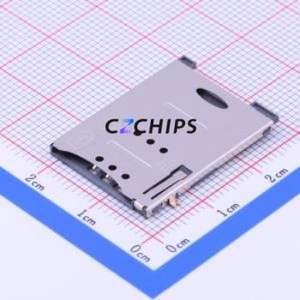 SIM-114 SIM Card Connector SMD Connector Self-Return Type Mini SIM Card Card Holder 1.85mm - Product Image 1