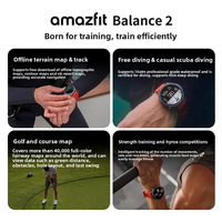 Reloj Inteligente Amazfit Huami Balance, el Más Vendido en Europa y América, con GPS, Seguimiento Inteligente, Resistente al Agua, para Deportes y Llamadas