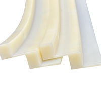 Guides en plastique d'injection OEM Profilés extrudés résistants aux UV pour rail de porte coulissante Fenêtres Guide UPE pour portes Fenêtres Moulage