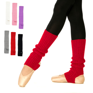Calentadores <span class=keywords><strong>de</strong></span> Piernas Largos para Mujer, 24 Pulgadas, por Encima <span class=keywords><strong>de</strong></span> la Rodilla, Tejidos Acanalados, con Estribo, para Yoga, Fiesta <span class=keywords><strong>de</strong></span> los 80, Baile, Ballet - Product Image 6