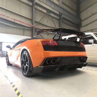 Convient pour Lamborghini Gallardo LP550 LP560 LP570 Pare-chocs avant Jupes latérales Spoiler Carbon Fiber Body Kit