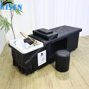 Kisen Japanese Inspired Head Spa Unit Advanced Shampoo Bed and Hair Wash Machine para tratamiento y relajación del cuero cabelludo profundo - Product Image 5