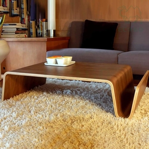 โต๊ะวางทีวีไม้ โต๊ะน้ำชา โต๊ะทำงาน ดีไซน์หรูหราทันสมัย สำหรับห้องนั่งเล่น - Product Image 6