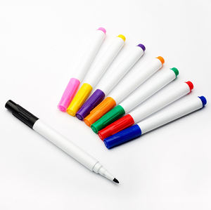 Vente en gros, pointe fine non toxique, effaçable à sec, marqueurs de tableau blanc d'exposition néon, marqueurs de tableau blanc à faible odeur - Product Image 1