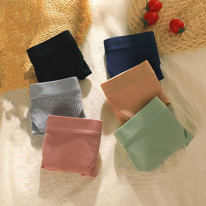 Offre Spéciale filles adolescentes côté cravate Sexy Lingerie <span class=keywords><strong>plus</strong></span> belles femmes en culotte sous-vêtements taille basse coton tongs culottes pour <span class=keywords><strong>femme</strong></span> - Product Image 3