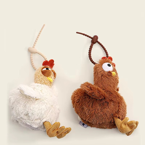 Nuevo Llavero de Peluche Divertido de Pollo Gritador, Colgante Creativo de Pollo Gritador de Dibujos Animados para Mochila - Product Image 3