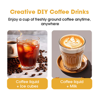 LIFEWORTH 6 Tubes Nitro Cold Brew Concentré de Café Liquide Instantané pour Voyage