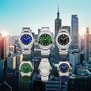 Wholesale Men's Luxury Fashion Quartz <b>Watch</b> Sapphire Crystal Dial Stainless Steel Band 5BAR Water Resistance Luminous - Product Image 2