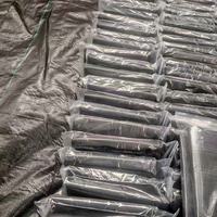 Filet de paillage carré noir de haute qualité pour l'agriculture, rouleau de tissu anti-mauvaises herbes pour jardin, couverture de sol