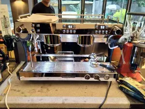 Machine à café commerciale entièrement automatique, 2 groupes, pour expresso Barista, Cappuccino, fabriqué en chine