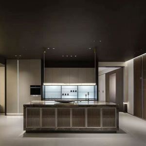 Modern Luxury Modular Wooden Furniture for Living Room Custom <b>Design</b> Fully Luxurious Cabinets for Apartments Villas Hotels - Product Image 5
