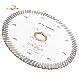 Giảm giá: 6-inch kim cương liên tục rim Turbo cắt đĩa cho đá granit và đá nhãn misprint đầy đủ chức năng - Product Image 6
