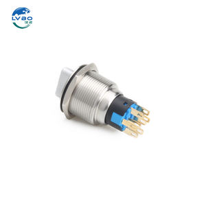 LVBOメタルノブスイッチ19mm防水キーノブボタン3ギアセレクション変換ステンレススチール - Product Image 5