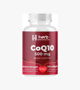 Suplemento Alimenticio de Marca Privada ODM/OEM, Coenzima Q10 a Granel, Polvo de CoQ10, Cápsulas Blandas de CoQ-10 para Adultos - Product Image 1