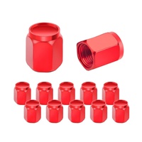 Nouveaux capuchons de valve de pneu de voiture en aluminium de haute qualité avec logo personnalisé et capuchons de tige de roue pour moto/vélo modèle 525, couleur personnalisée