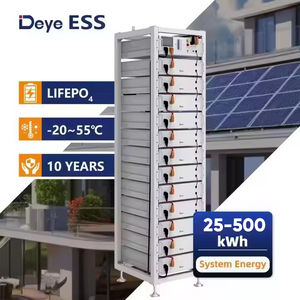 Batteria Deye ad Alta Tensione 15kWh 20kWh 30kWh agli Ioni di Litio LiFePO4, Pacchi Batteria per Accumulo di Energia Solare Domestica Deye Bos <span class=keywords><strong>G</strong></span> - Product Image 1