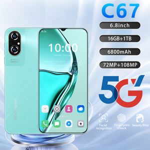 Smartphone C67 Park Bench 8000 mAh 7,3 pouces Appareil photo 108 MP 16 Go + 1 To 5G Double SIM Lecture d'e-book Déverrouillage facial Clarté en plein soleil Cadre métallique - Product Image 1