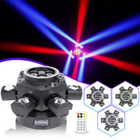 Neue Bee-Eye Six-Arm 3.0 LED IP33 DMX512 Sound-gesteuerte Moving Head Leuchte aus Aluminiumlegierung für KTV, Disco und Bühne