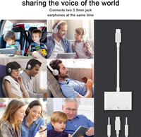 Adaptador de Audio USB C a 3,5mm 3 en 1 auxiliar a USB C divisor de auriculares con adaptador de carga rápida PD para teléfono 16/Pixel 9 8/Galaxy