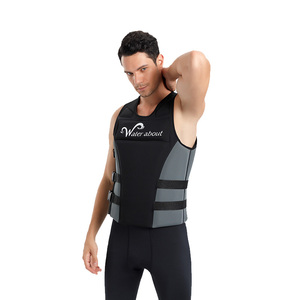 Néoprène professionnel Impact gilet <span class=keywords><strong>de</strong></span> sauvetage adulte néoprène vie natation sillage conseil veste pour Jet Ski canotage - Product Image 2