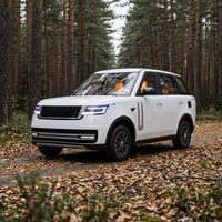 Grande voiture électrique 4x4 de type SUV, véhicule électrique à quatre roues à énergie nouvelle pour les trajets urbains