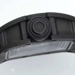 Reloj de Pulsera 2026 de Moda con Fibra de Carbono Negra, Cristal de Zafiro, Mecanismo Visible Delicado y Correa de Goma Resistente - Product Image 5