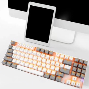 Teclado Mecánico LED <span class=keywords><strong>TKL</strong></span> de 89 Teclas Nuevo de Fábrica con Interfaz USB-C para Oficina y Juegos, con Teclado Numérico Independiente - Product Image 1