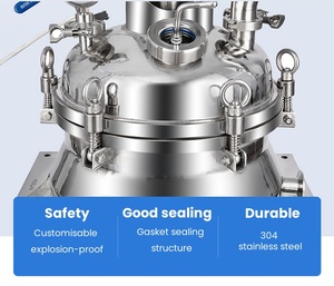 200L Automatic Crystallization Reactor with High Mixing Efficiency 220V Motor Reaction Kettle - Product Image 5